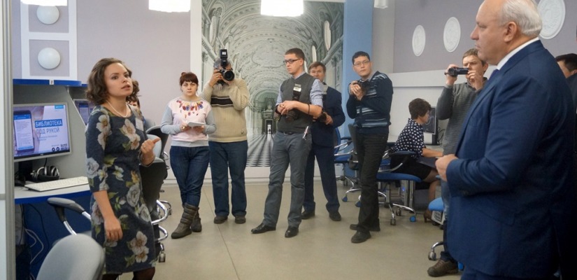 В Хакасии в торжественной обстановке отметили окончание строительства нового здания Национальной библиотеки