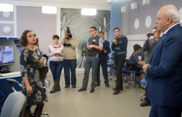 В Хакасии в торжественной обстановке отметили окончание строительства нового здания Национальной библиотеки