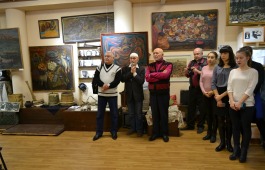 В главном музее Хакасии открылась юбилейная выставка, посвященная Владимиру Капелько