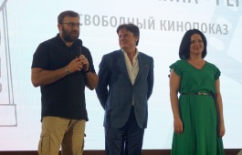 Михаил Пореченков презентовал в Хакасии кинофестиваль «Святая Анна»