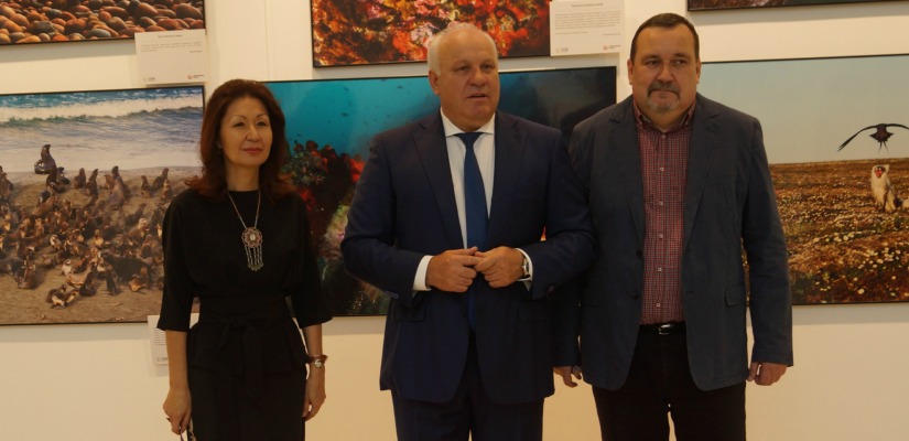 Сегодня, 1 сентября, Глава Республики Хакасия посетил Республиканский музейно-культурный центр
