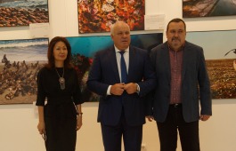 Сегодня, 1 сентября, Глава Республики Хакасия посетил Республиканский музейно-культурный центр