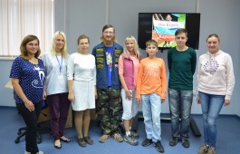 В клубе «ИНОстранник» прошла встреча с известным путешественником Иваном Ширяевым