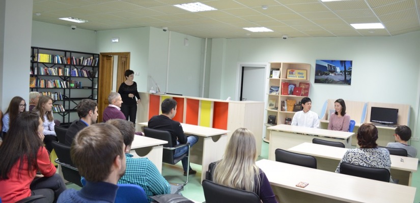 В клубе «Иностранник» принимали гостей из Японии