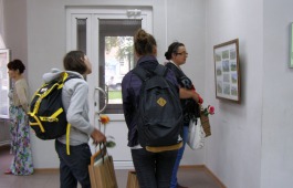 Отчетной выставкой завершился пленэр, проходивший в рамках Всероссийской творческой школы «Лето в солнечной Хакасии»