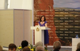 Профессор Ольга Астафьева награждена Премией Правительства Хакасии за вклад в развитие форума «Сибер Ил»