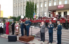 Центральный военный оркестр Минобороны РФ дал концерт в Саяногорске