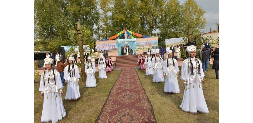 Праздник урожая «Уртун тойы» в Хакасии