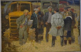 История Хакасии в художественных произведениях: выставочный проект из фондов главного музея Хакасии