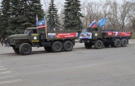 В Хакасии традиционно стартует автопробег Победы