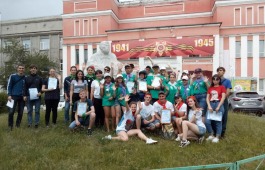 Сборная команда республиканской летней школы юных избирателей стала победителем молодежного конкурса агитбригад