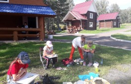 В Хакасии для одаренных детей проходят мастер-классы в рамках Всероссийской творческой школы искусств «Осень в Саянах»
