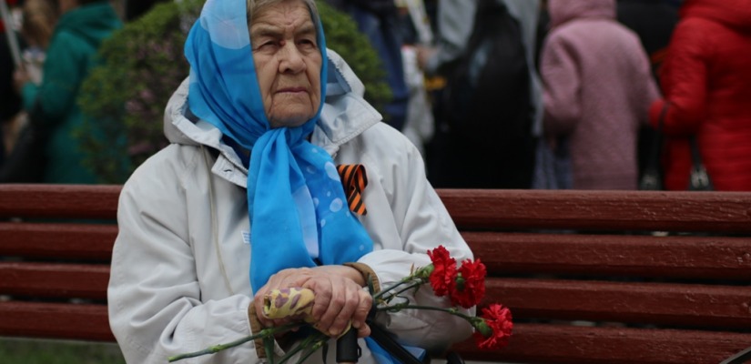 В Хакасии в формате онлайн проходит фотовыставка «Знамя Победы»