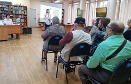 В Республиканской библиотеке для слепых прошла презентация книги Надежды Моисеевой