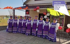 В селе Кирово Алтайского района ярко и весело открыли дом культуры после капитального ремонта